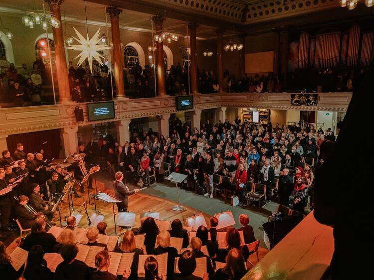 Sing some carols at All Souls Langham Place