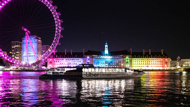 Ride the Uber Boat by Thames Clippers