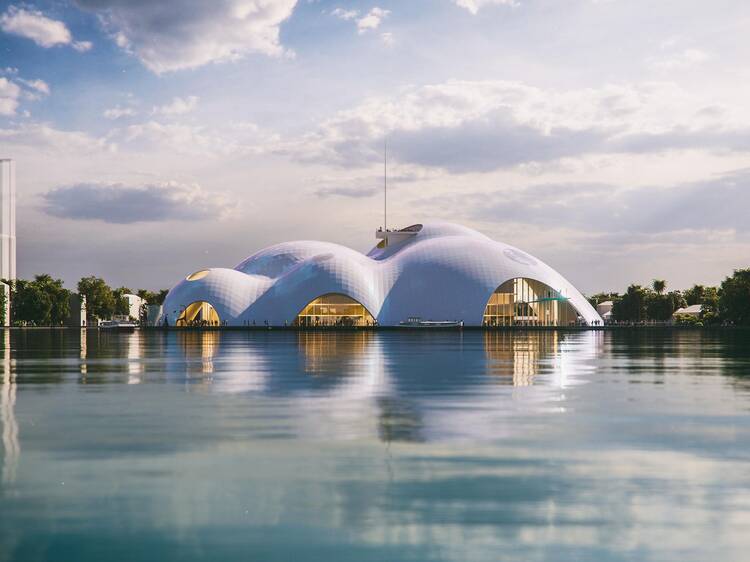 Hanoi releases design of its newest floating opera house – and it’s a stunning ode to the ocean’s gems