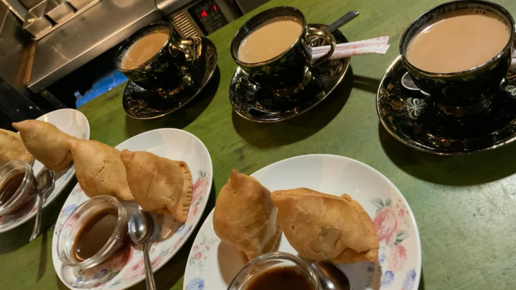 Samosas and chai