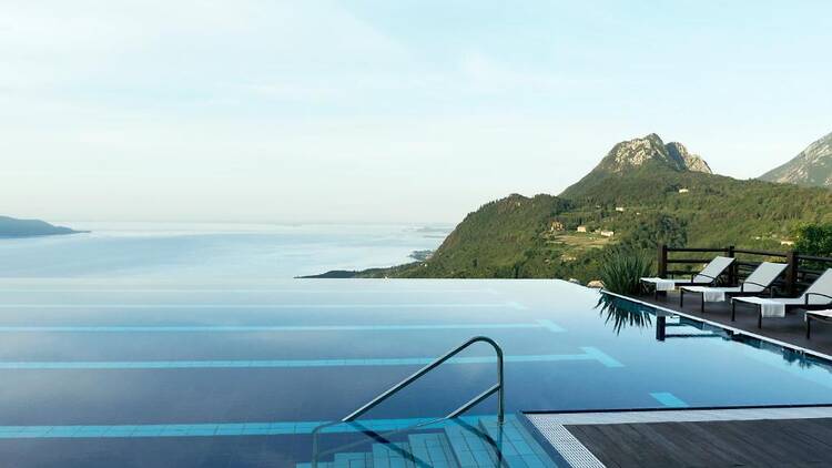 Lefay Resort view over Lake Garda
