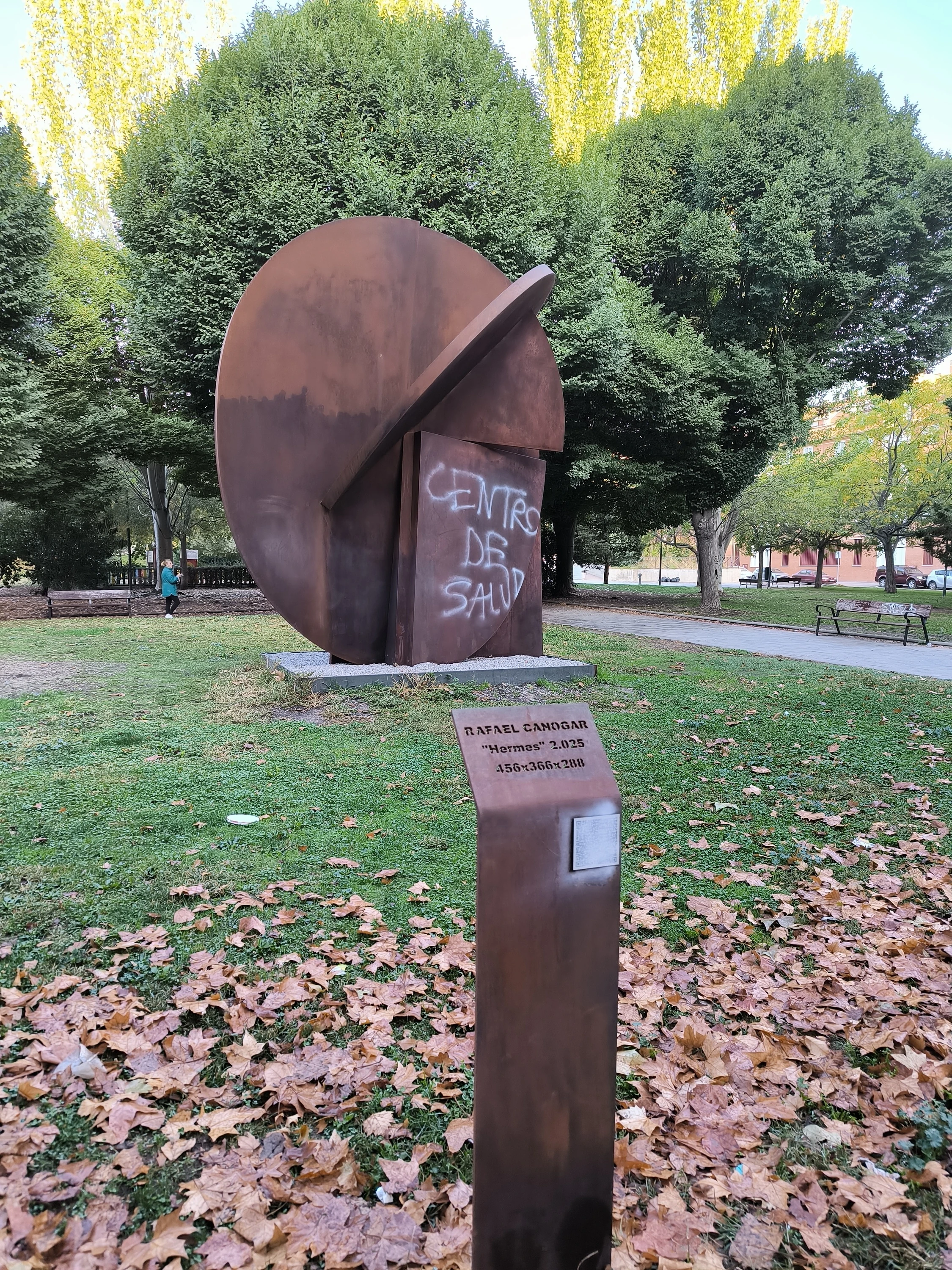 Hermes, de Rafael Canogar, en Carabanchel. Foto: Time Out Madrid