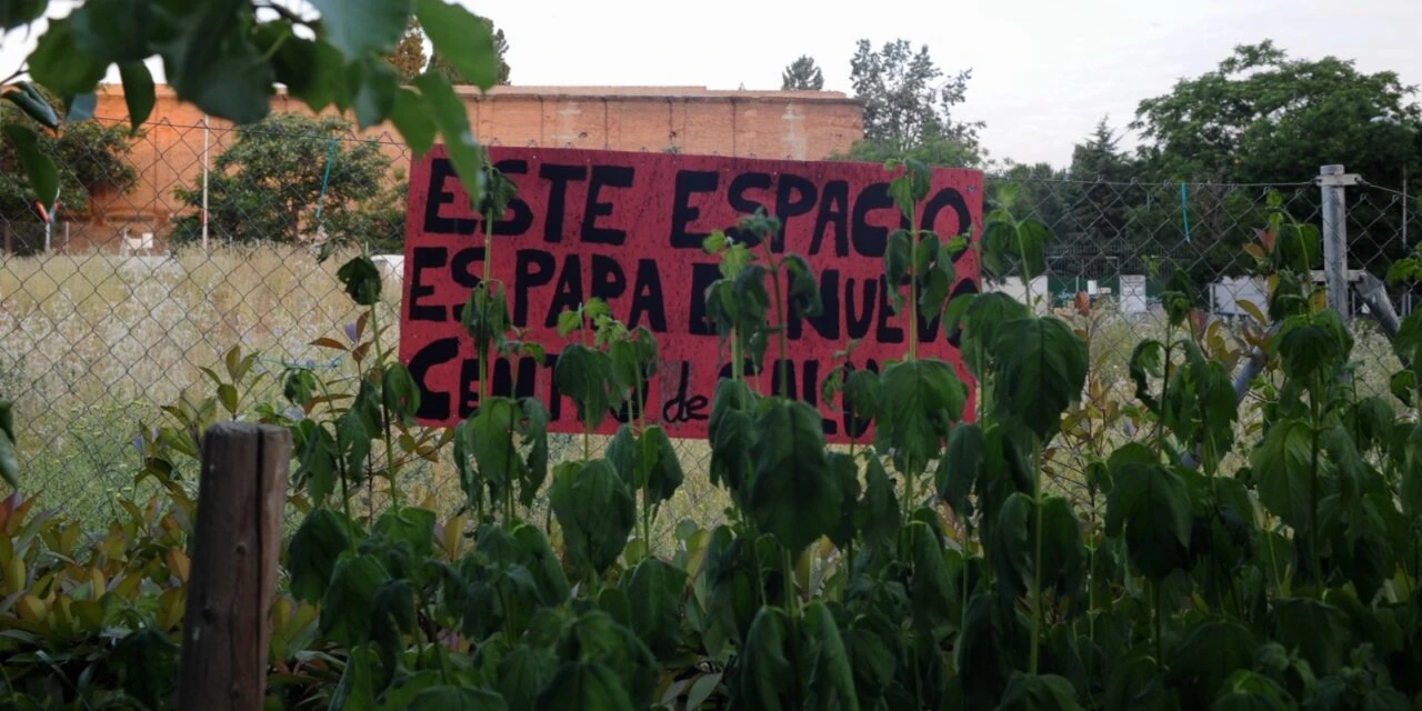 Parcela destinada al centro de salud de Comillas. Foto: Federaci&oacute;n Regional de Asociaciones Vecinales de Madrid (FRAVM)