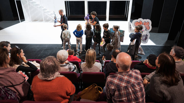 TNC I Visita al Teatre Nacional de Catalunya I © Mario Wurzburger / David Ruano