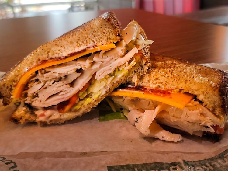 Roast Turkey Ranch & Bacon Sandwich