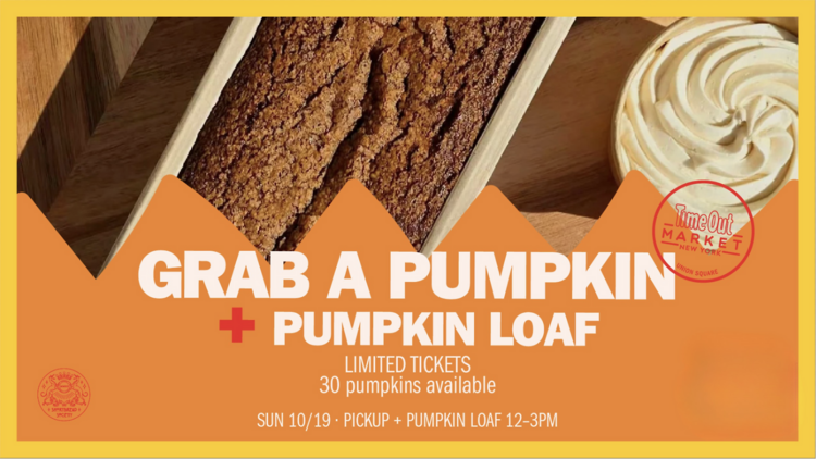 Grab a Pumpkin + Pumpkin Loaf Promise!