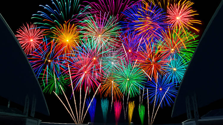 Bruno Mars Fireworks Show Saitama