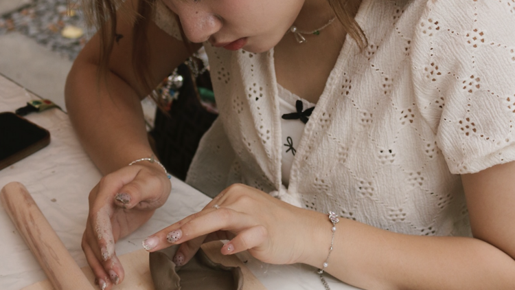 Get hands-on at Keramos Workshop, shaping clay into your very own jungle bell