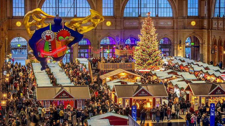 Christkindlimärt, Zúrich. ZVV