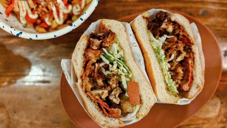 Tontons Veg Burger végétarien