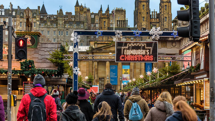 Edinburgh Christmas market