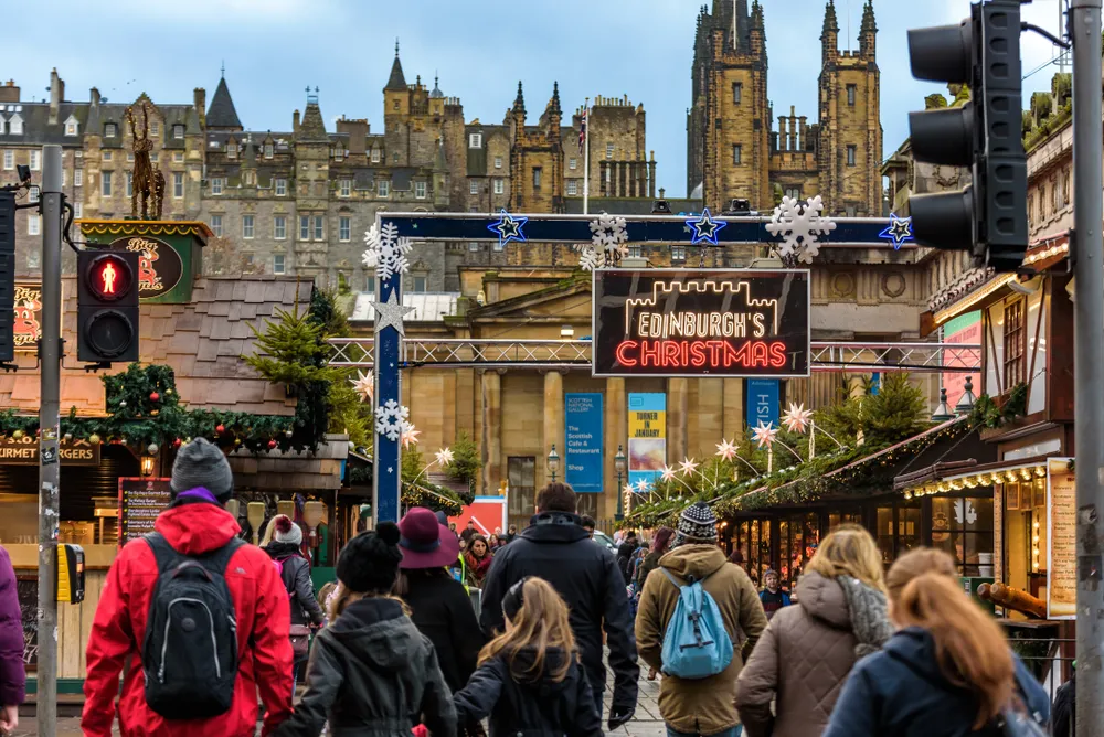 Edinburgh Christmas market