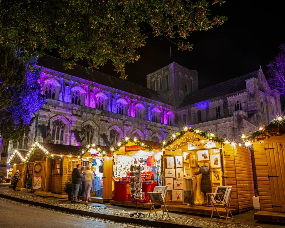 Winchester Christmas Market, England