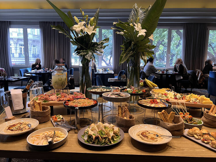 Un brunch de primavera en pleno Retiro