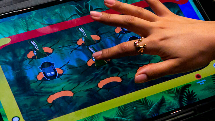 Zona de Juegos en la Estela de Luz Centro de Cultura Digital