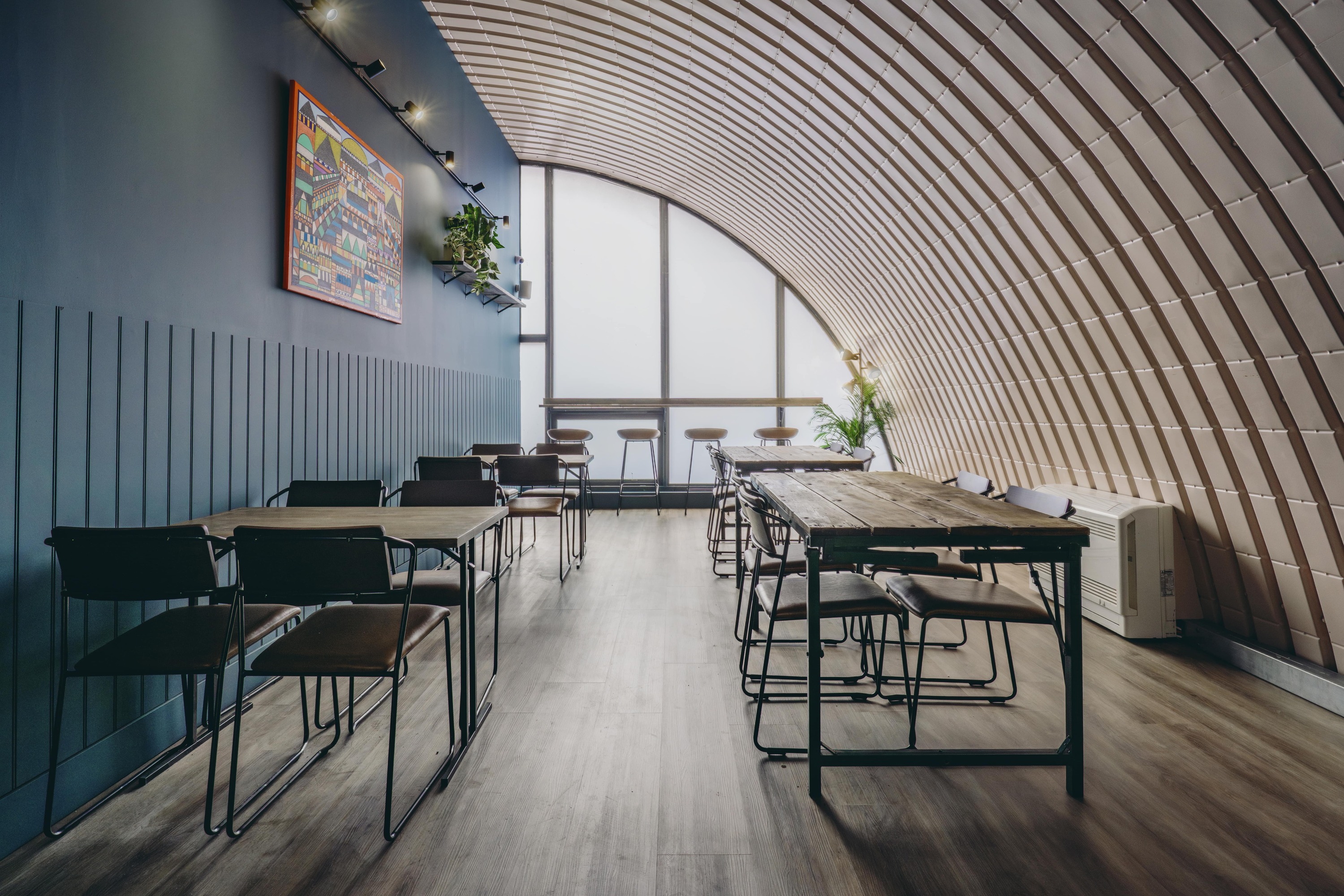 The cafe at the Free Association venue in Southwark