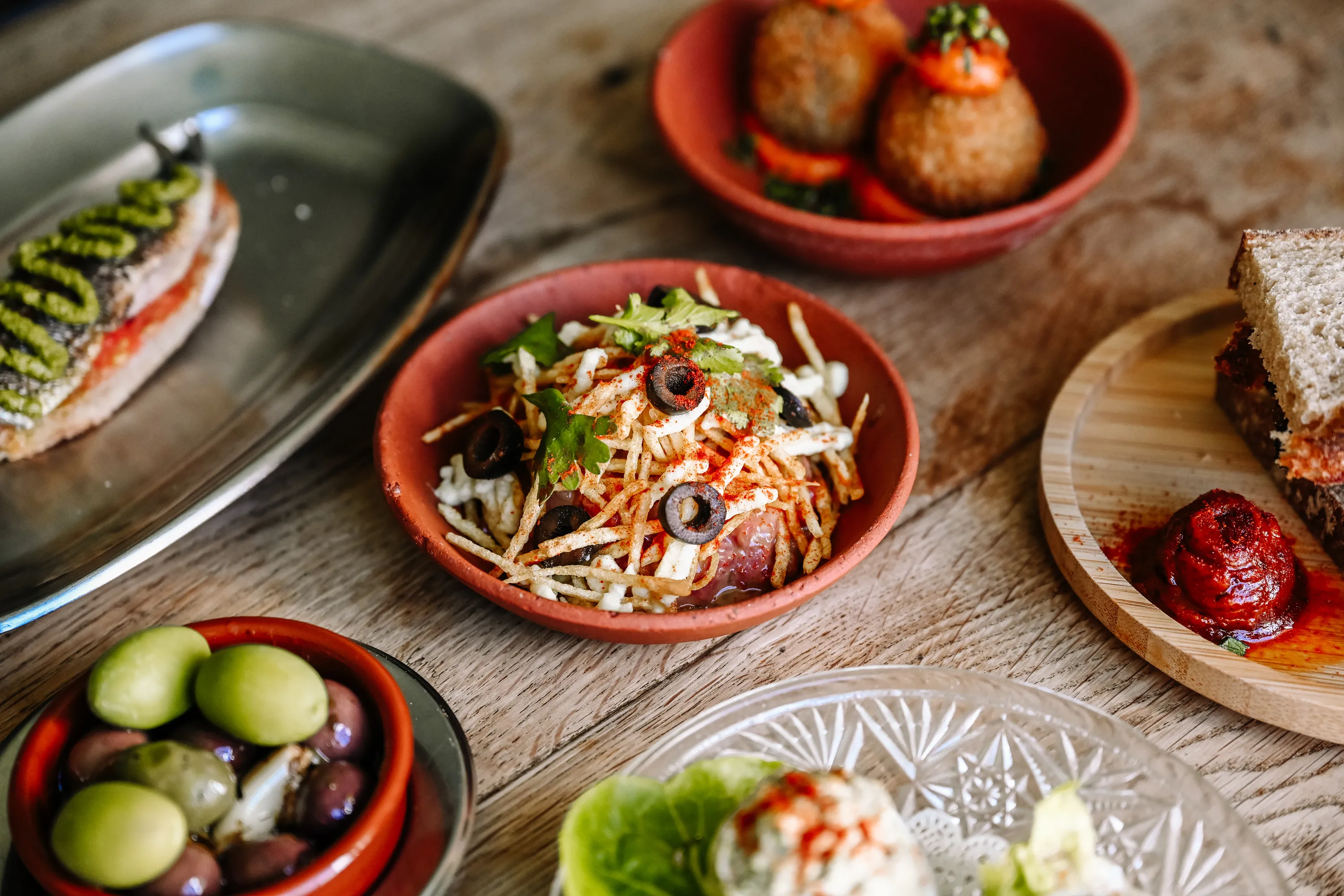 Tártaro de vaca à Brás