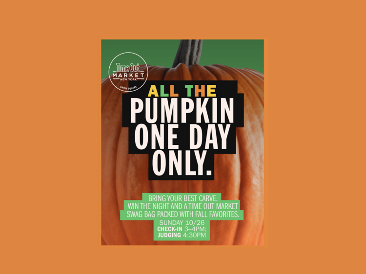 🎃 National Pumpkin Day: Carving Judgement at Time Out Market Union Square