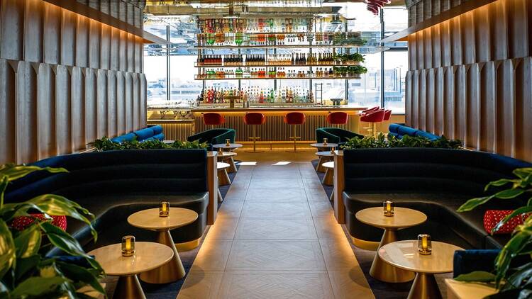 British Airways lounge at Miami International Airport