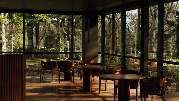 The dining room of Yiaga.