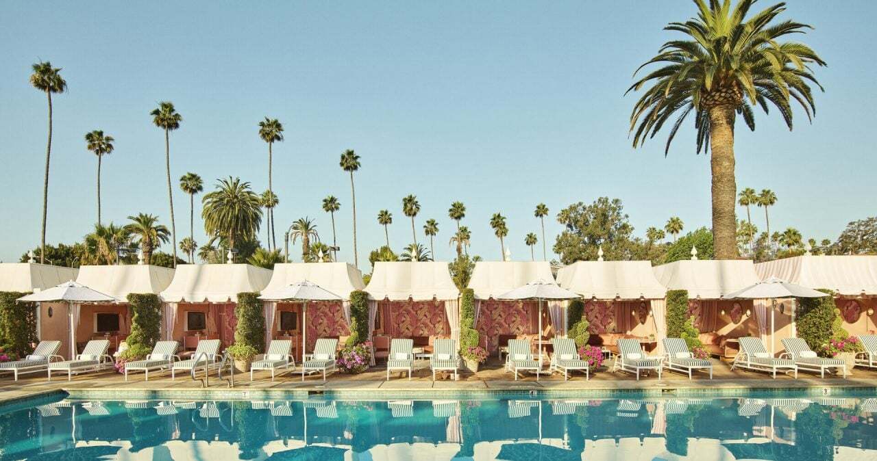 California hotels received the most Michelin Keys of anywhere in the U.S. this year, including for this Beverly Hills classic