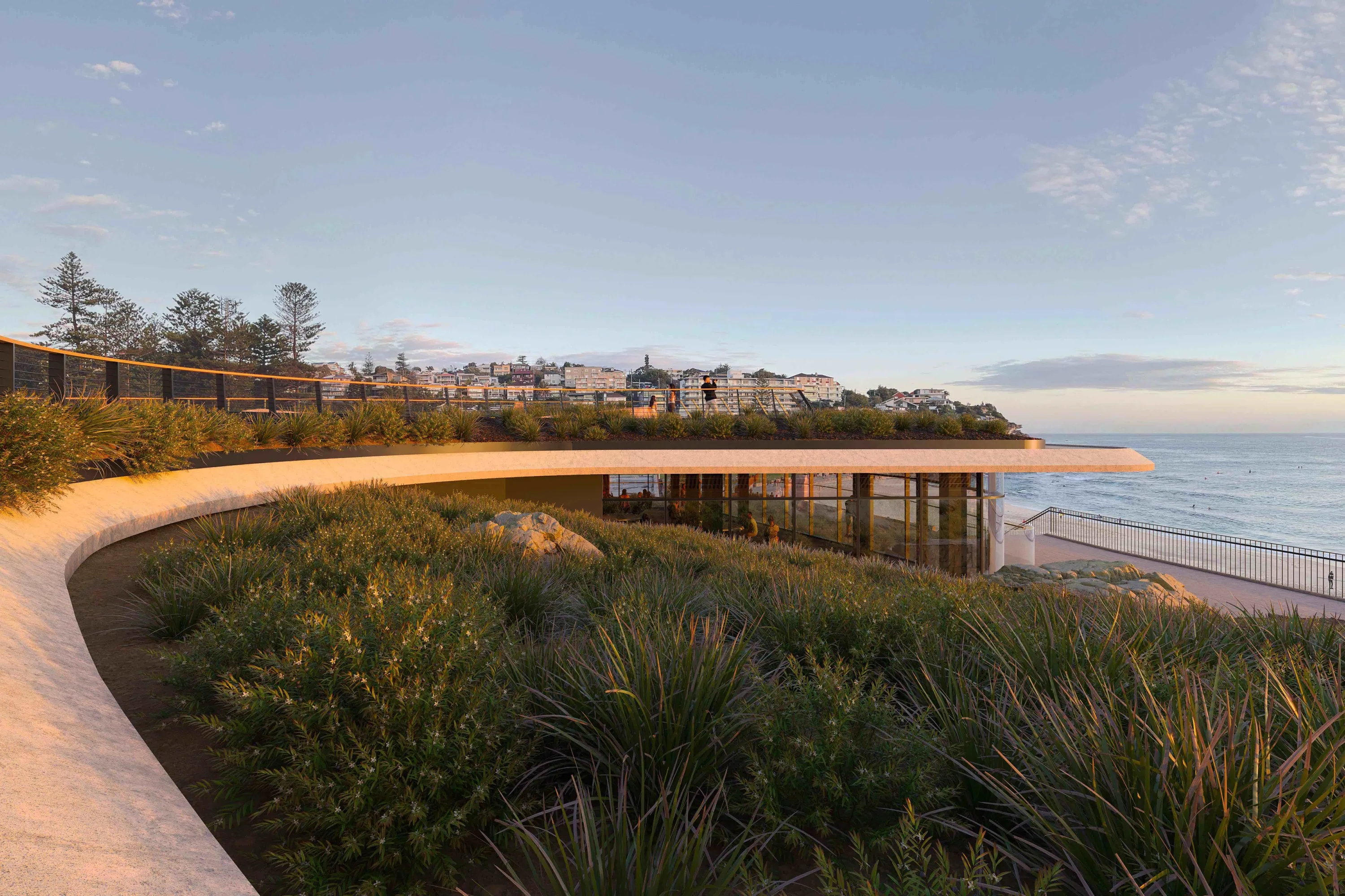 Render image of Bronte Surf Club