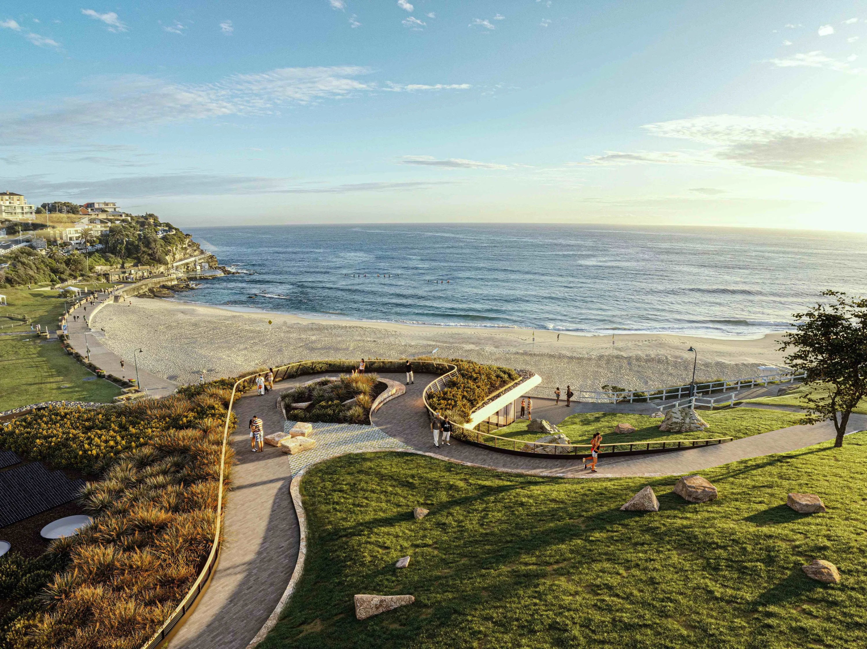Render image of Bronte Surf Club