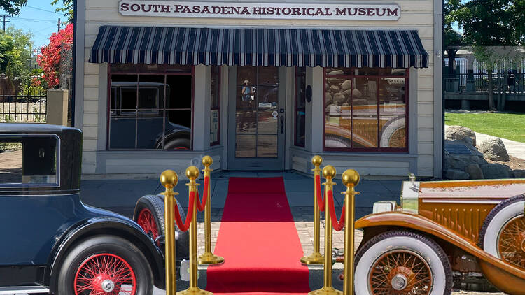 The South Pasadena Historical Museum in a former schoolhouse.