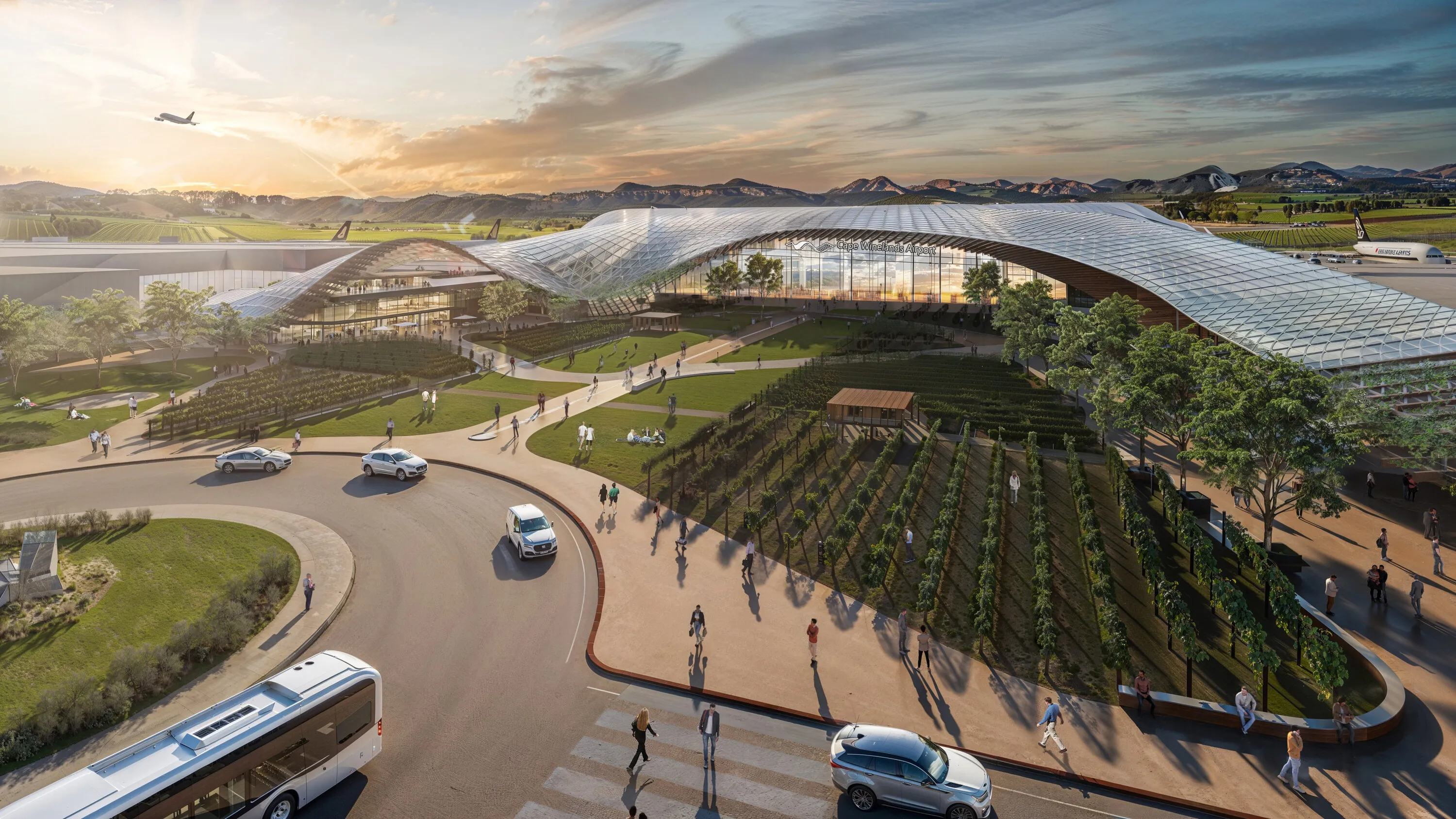 Boogertman + Partners / Cape Winelands Airport