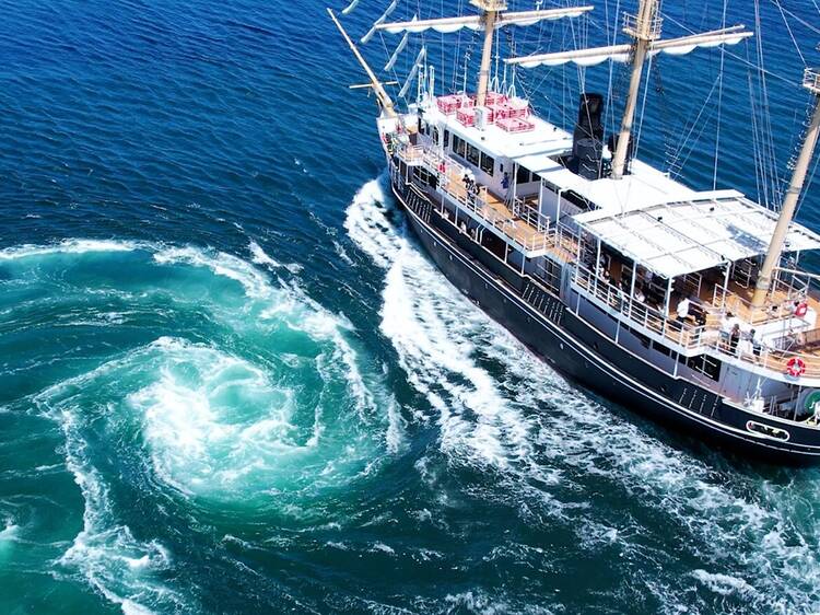 Autumn Whirlpools at Awaji Island