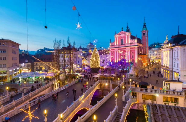 Ljubljana, mercat nadal