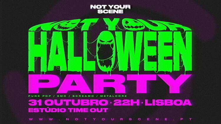 Not your Halloween Party Halloween Party no Estúdio Time Out
