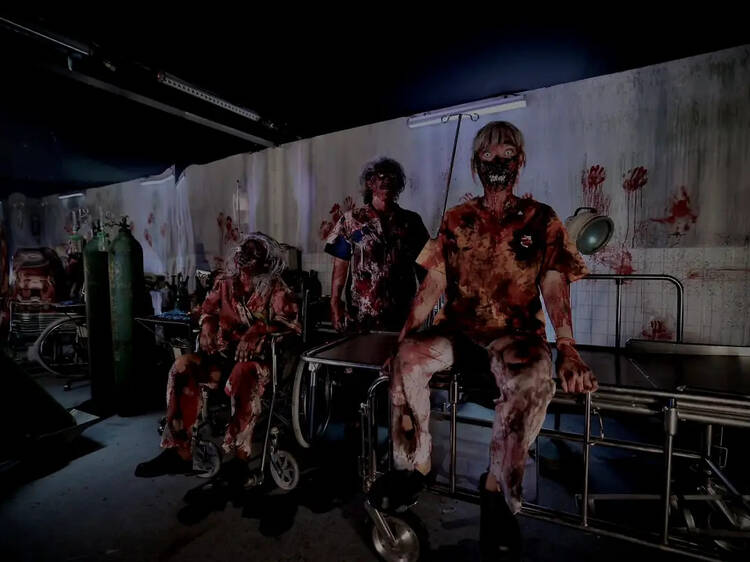 Experience spine-tingling thrills, shadowed corners and immersive scares in The Scream Lab