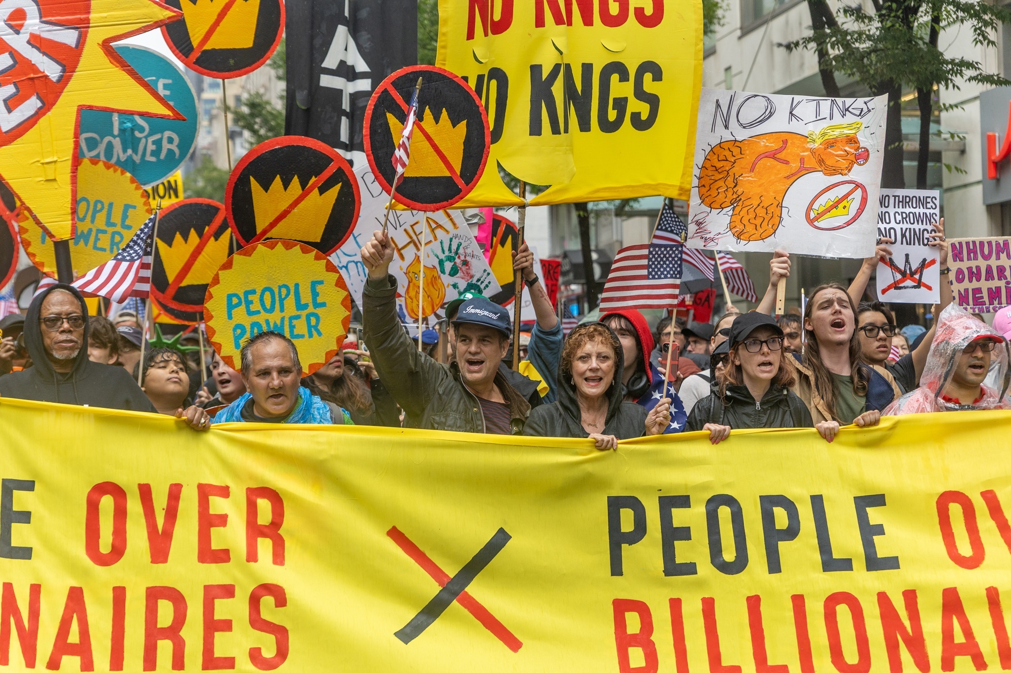 Where and when are the No Kings protests happening in NYC this weekend?