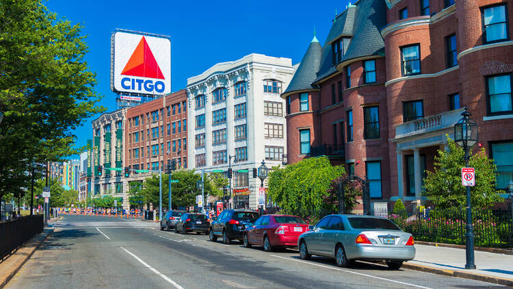 The famous Citgo sign in Boston