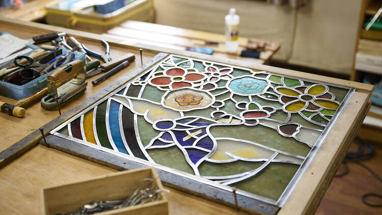 璃房ステンドグラス