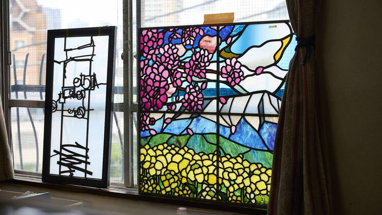 璃房ステンドグラス