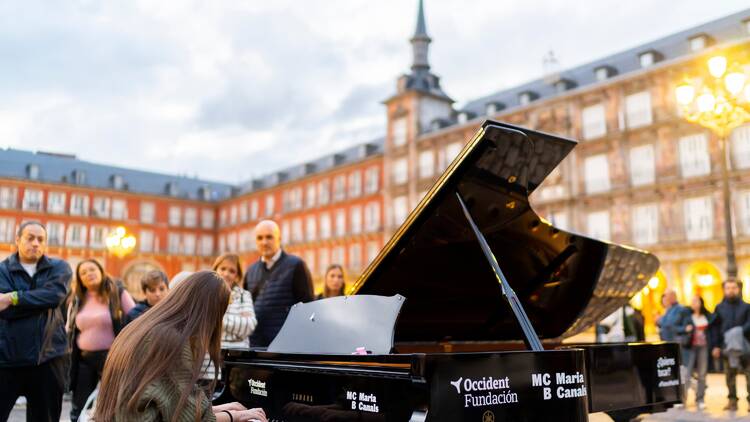 Madrid se llena de pianos. Fundación Occident