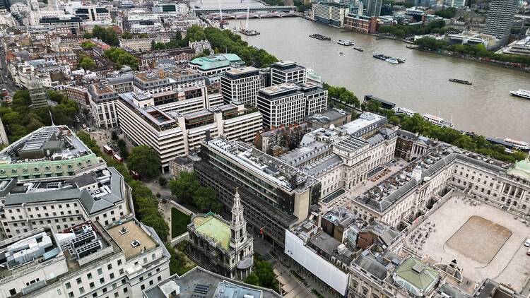 View of The Strand in London