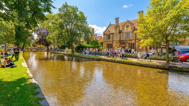 Bourton-on-the-Water in Gloucestershire, Cotswolds