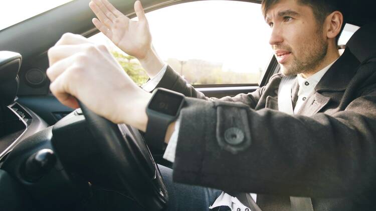 traffic frustrated road rage