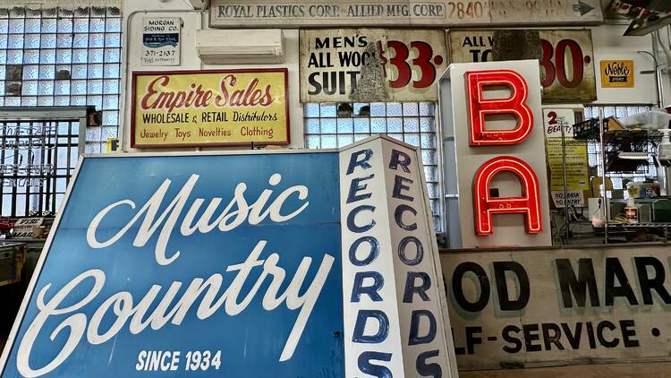 Step inside the New York Sign Museum—and dozens of other cool places—for free at Open House New York this weekend