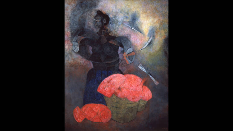 Homenaje a la raza india, de Rufino Tamayo (1952)