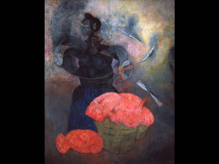 Homenaje a la raza india, de Rufino Tamayo (1952)