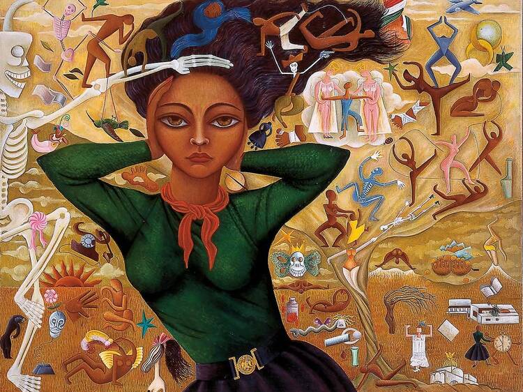 Autorretrato, de Rosa Rolanda (1952)