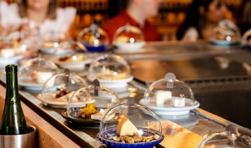NYC is getting its first-ever cheese conveyor-belt restaurant