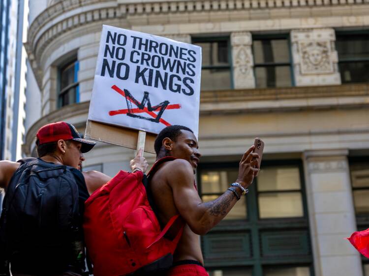 Where and when are the No Kings protests happening in Chicago this weekend?