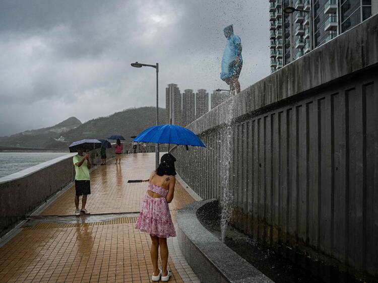 Tropical cyclone Fengshen could bring a T3 signal to Hong Kong on Monday