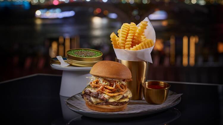 Regent Hong Kong Shake Shack foie gras burger