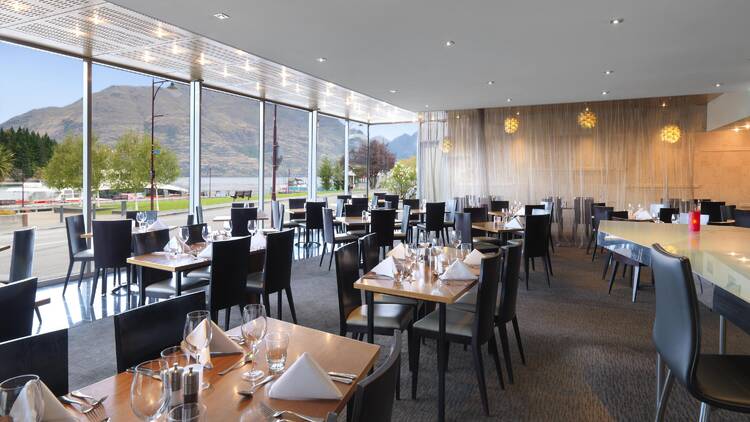 Restaurant with seating